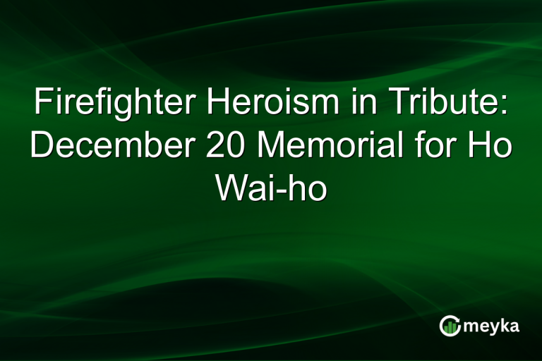 Firefighter Heroism in Tribute: December 20 Memorial for Ho Wai-ho