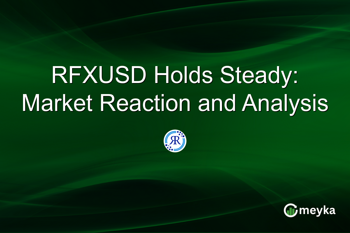 RFXUSD Holds Steady: Market Reaction and Analysis