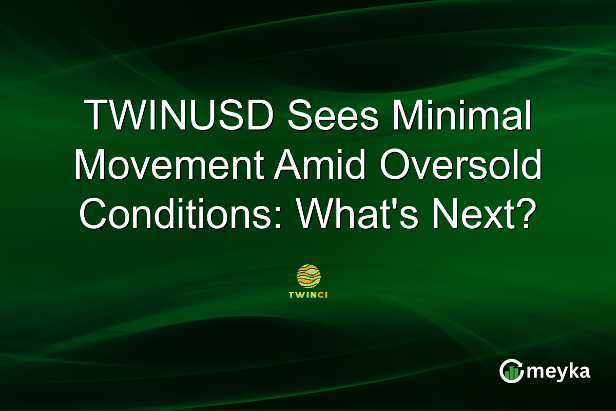 TWINUSD Sees Minimal Movement Amid Oversold Conditions: What's Next?