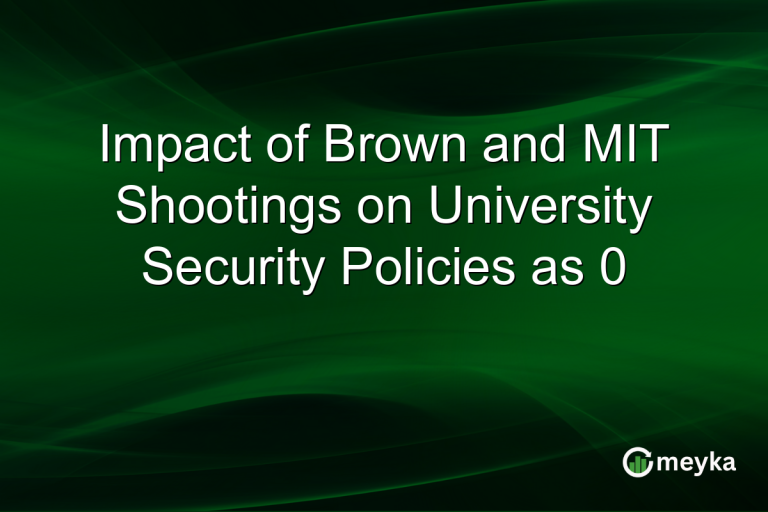 Impact of Brown and MIT Shootings on University Security Policies as 0