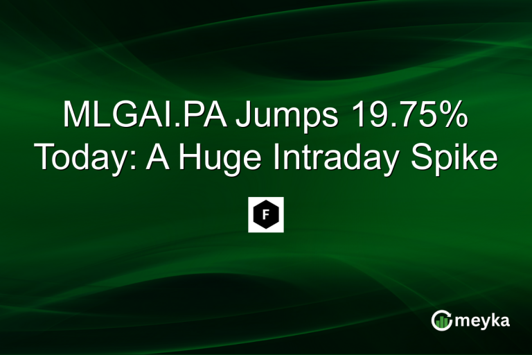 MLGAI.PA Jumps 19.75% Today: A Huge Intraday Spike