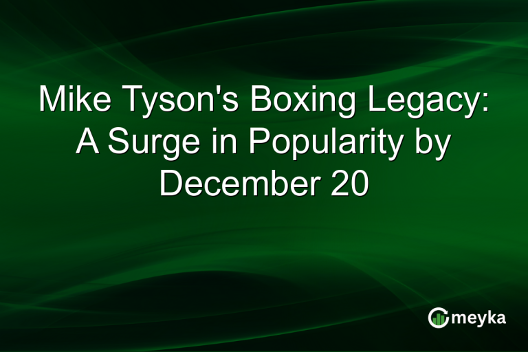 Mike Tyson's Boxing Legacy: A Surge in Popularity by December 20