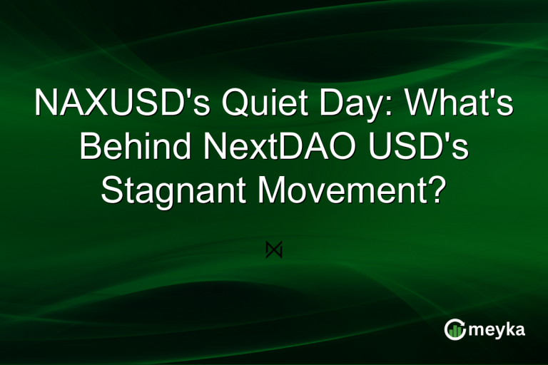 NAXUSD's Quiet Day: What's Behind NextDAO USD's Stagnant Movement?