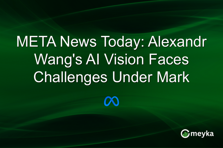 META News Today: Alexandr Wang's AI Vision Faces Challenges Under Mark