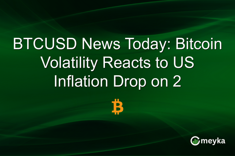 BTCUSD News Today: Bitcoin Volatility Reacts to US Inflation Drop on 2