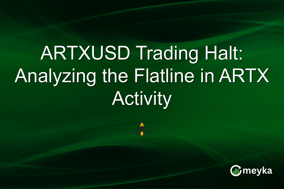 ARTXUSD Trading Halt: Analyzing the Flatline in ARTX Activity
