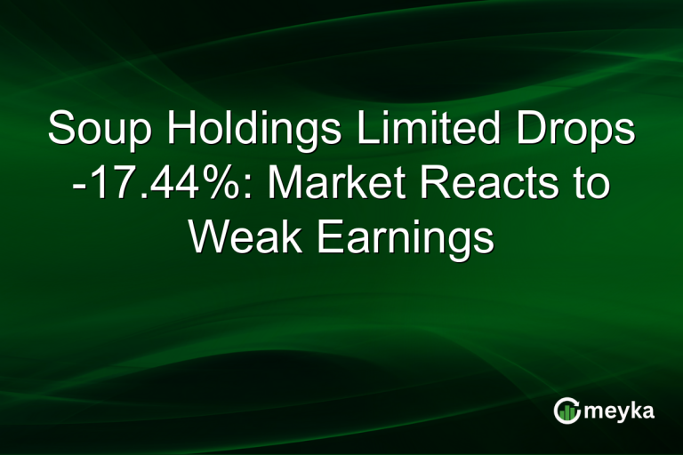 Soup Holdings Limited Drops -17.44%: Market Reacts to Weak Earnings