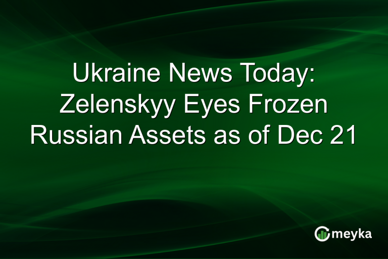 Ukraine News Today: Zelenskyy Eyes Frozen Russian Assets as of Dec 21