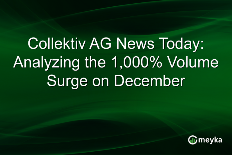 Collektiv AG News Today: Analyzing the 1,000% Volume Surge on December
