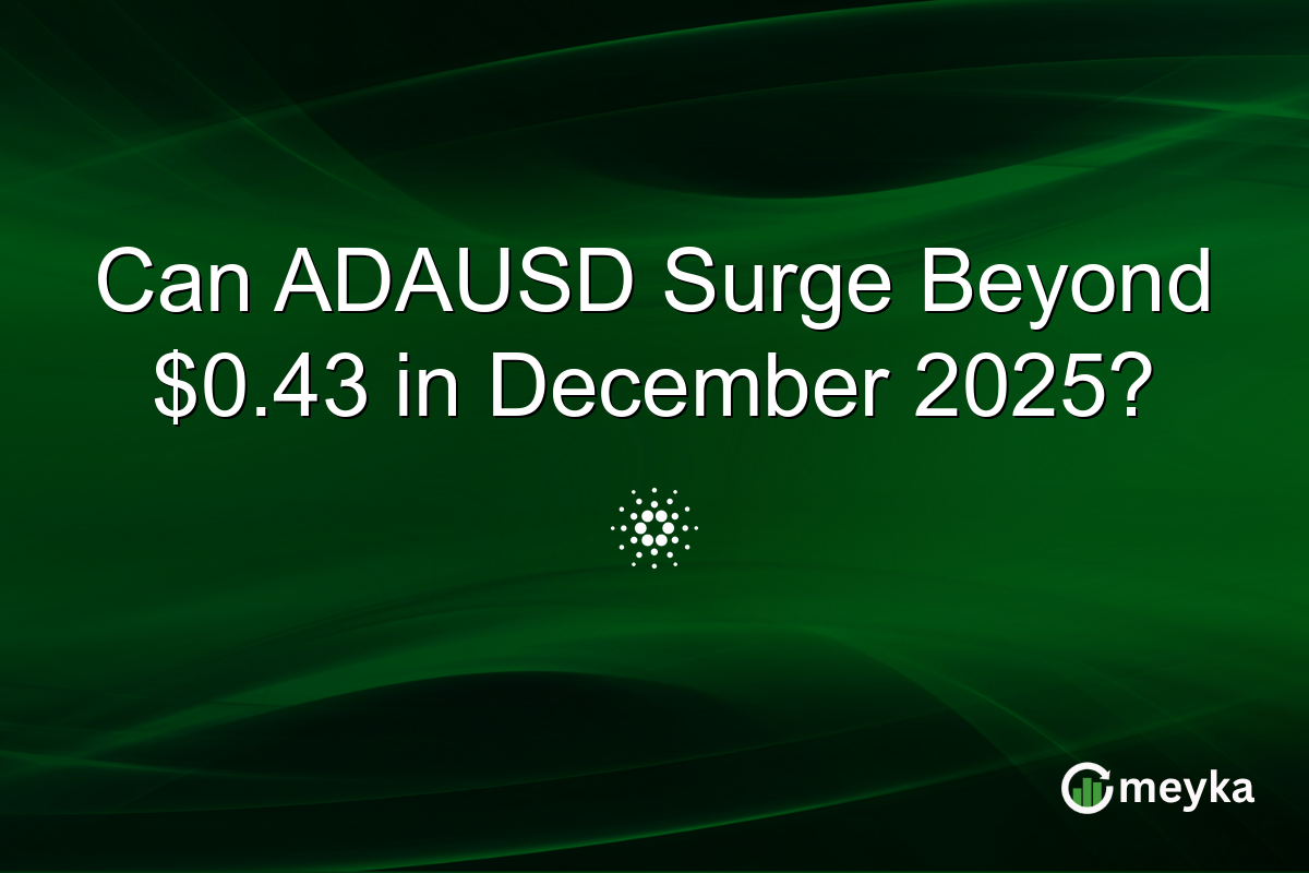 Can ADAUSD Surge Beyond $0.43 in December 2025?