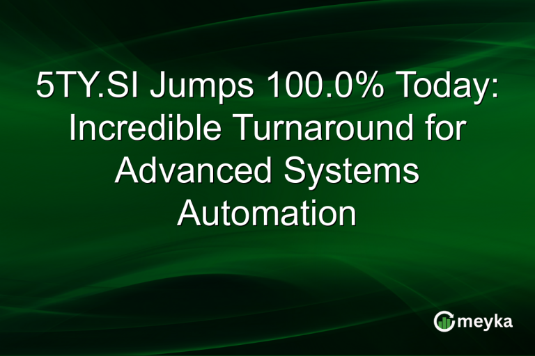 5TY.SI Jumps 100.0% Today: Incredible Turnaround for Advanced Systems Automation