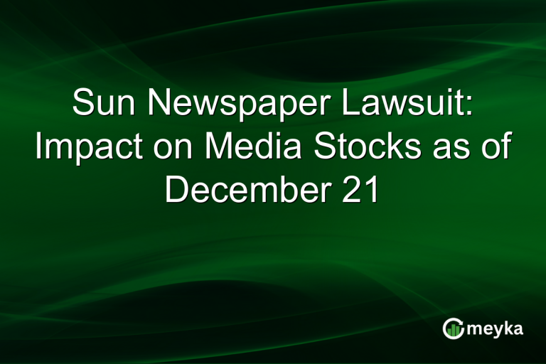 Sun Newspaper Lawsuit: Impact on Media Stocks as of December 21