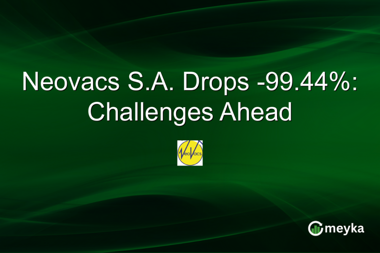 Neovacs S.A. Drops -99.44%: Challenges Ahead