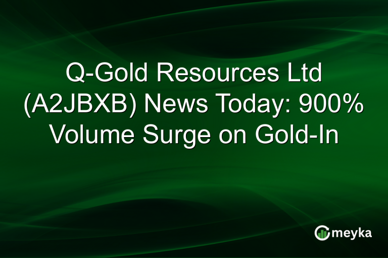 Q-Gold Resources Ltd (A2JBXB) News Today: 900% Volume Surge on Gold-In