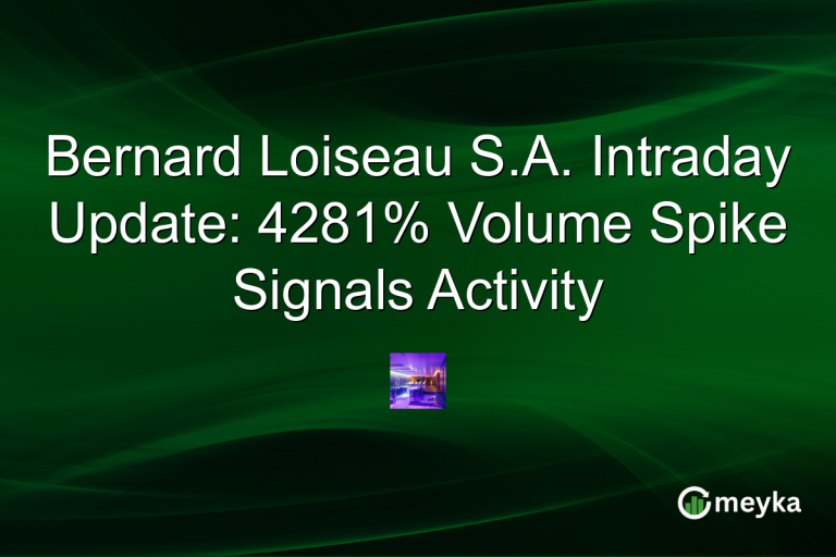 Bernard Loiseau S.A. Intraday Update: 4281% Volume Spike Signals Activity