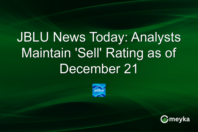 JBLU News Today: Analysts Maintain 'Sell' Rating as of December 21