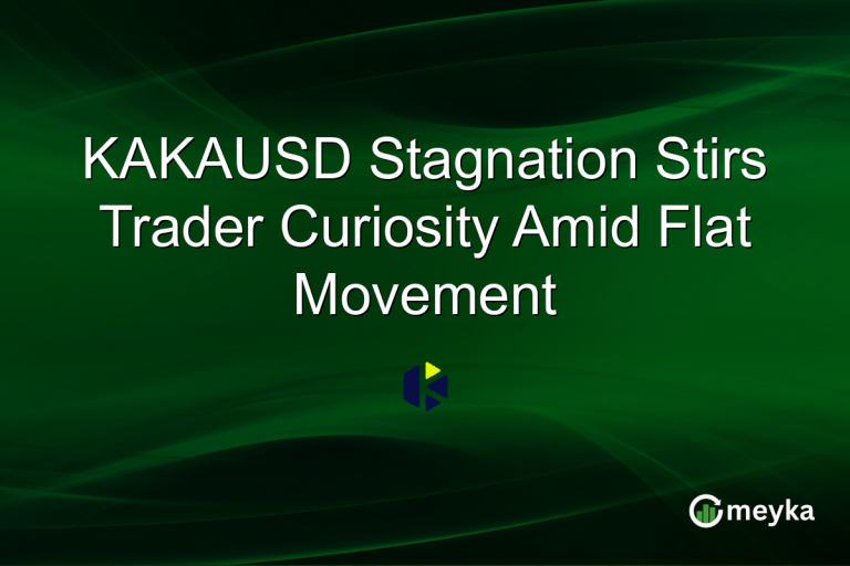 KAKAUSD Stagnation Stirs Trader Curiosity Amid Flat Movement