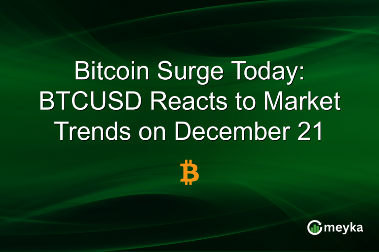 Bitcoin Surge Today: BTCUSD Reacts to Market Trends on December 21