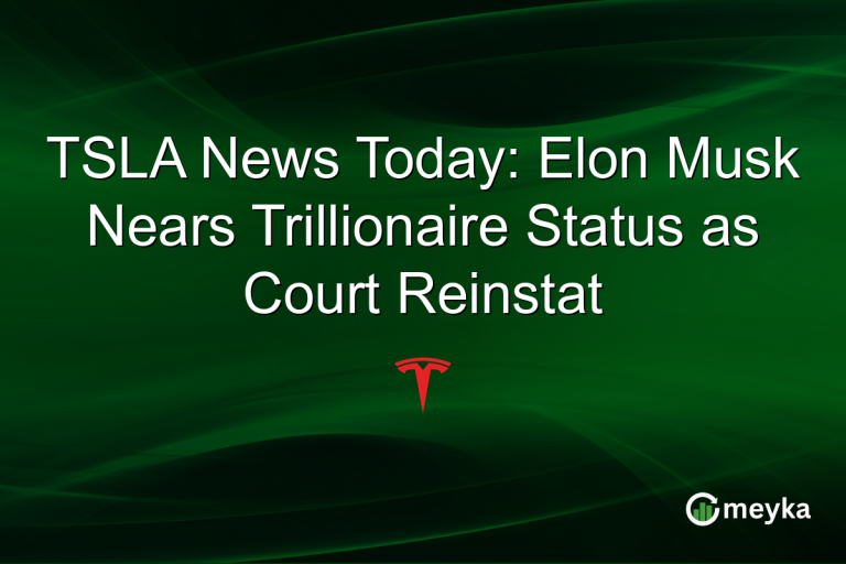 TSLA News Today: Elon Musk Nears Trillionaire Status as Court Reinstat