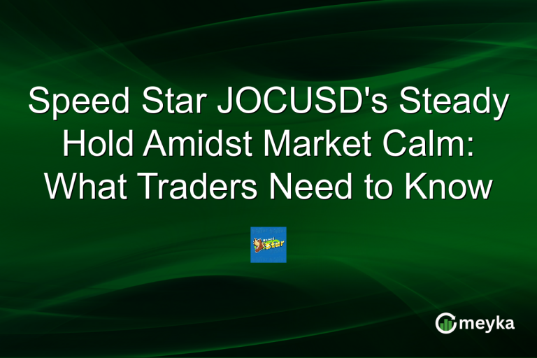 Speed Star JOCUSD's Steady Hold Amidst Market Calm: What Traders Need to Know
