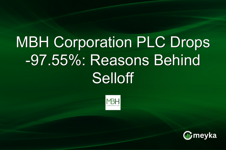 MBH Corporation PLC Drops -97.55%: Reasons Behind Selloff