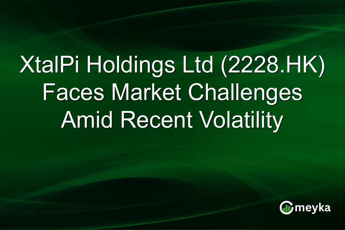 XtalPi Holdings Ltd (2228.HK) Faces Market Challenges Amid Recent Volatility