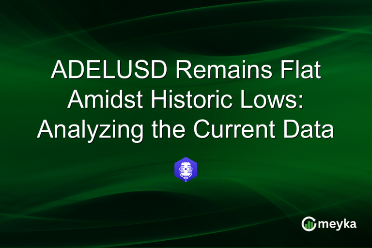 ADELUSD Remains Flat Amidst Historic Lows: Analyzing the Current Data