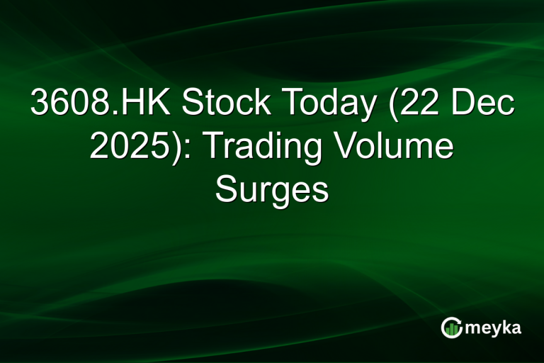 3608.HK Stock Today (22 Dec 2025): Trading Volume Surges
