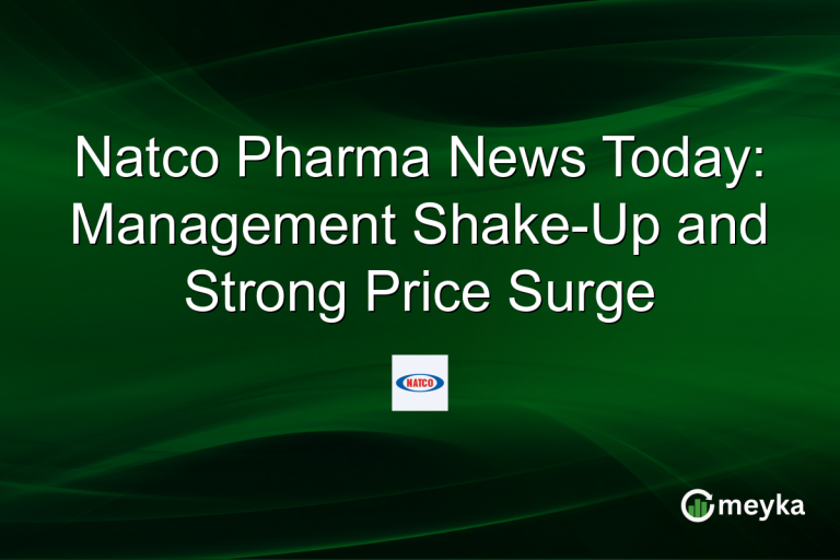 Natco Pharma News Today: Management Shake-Up and Strong Price Surge