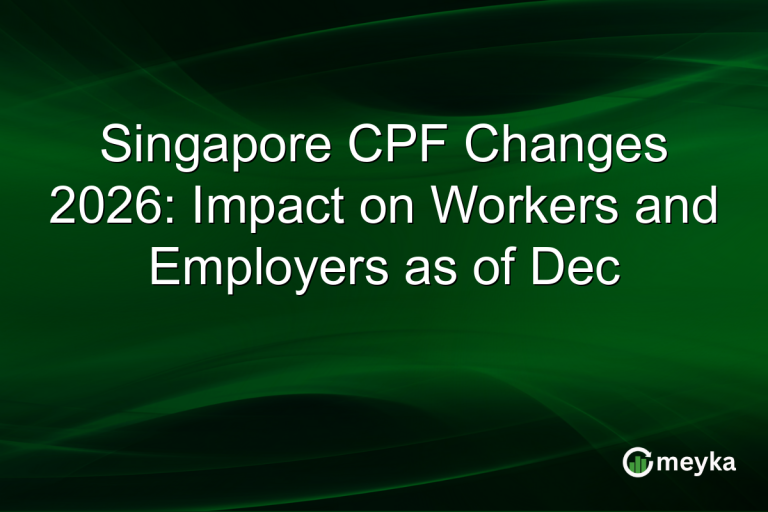 Singapore CPF Changes 2026: Impact on Workers and Employers as of Dec
