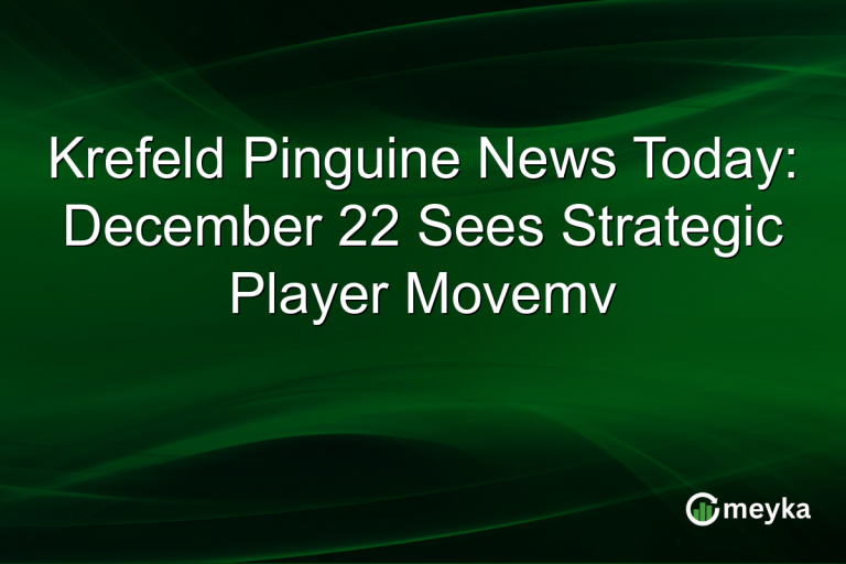 Krefeld Pinguine News Today: December 22 Sees Strategic Player Movemv