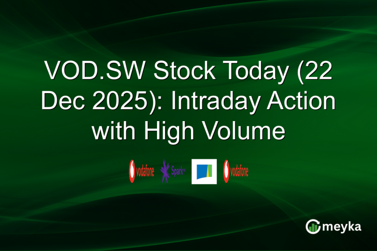 VOD.SW Stock Today (22 Dec 2025): Intraday Action with High Volume