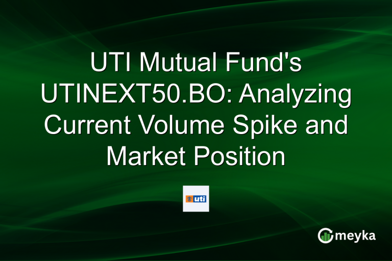 UTI Mutual Fund's UTINEXT50.BO: Analyzing Current Volume Spike and Market Position