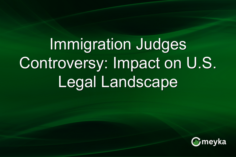 Immigration Judges Controversy: Impact on U.S. Legal Landscape
