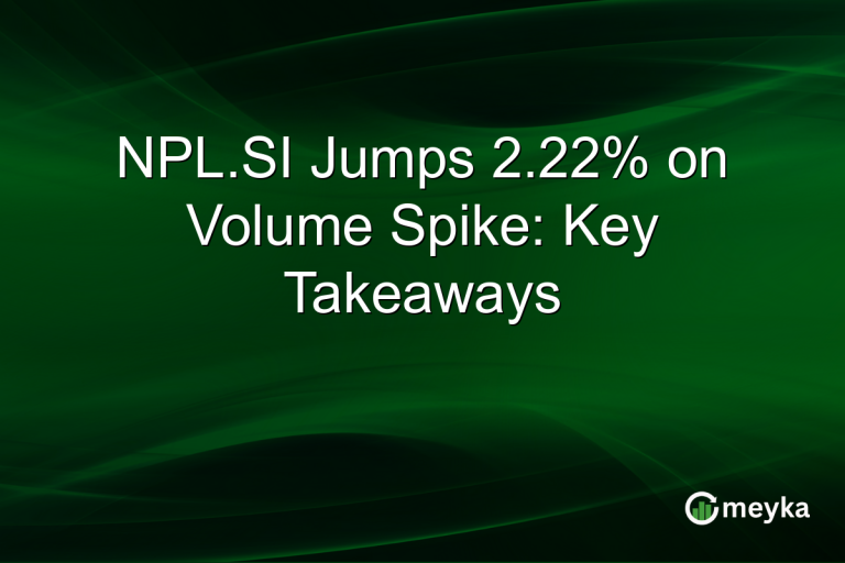 NPL.SI Jumps 2.22% on Volume Spike: Key Takeaways