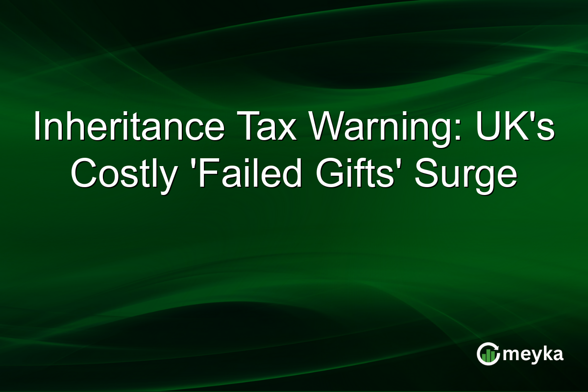Inheritance Tax Warning: UK's Costly 'Failed Gifts' Surge