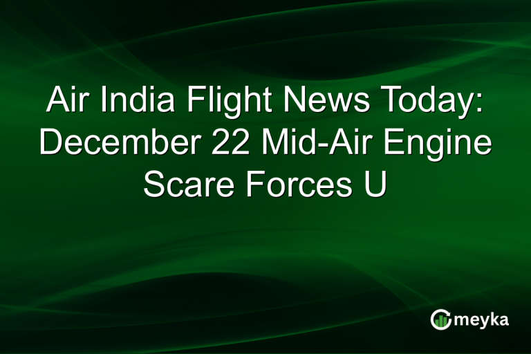 Air India Flight News Today: December 22 Mid-Air Engine Scare Forces U