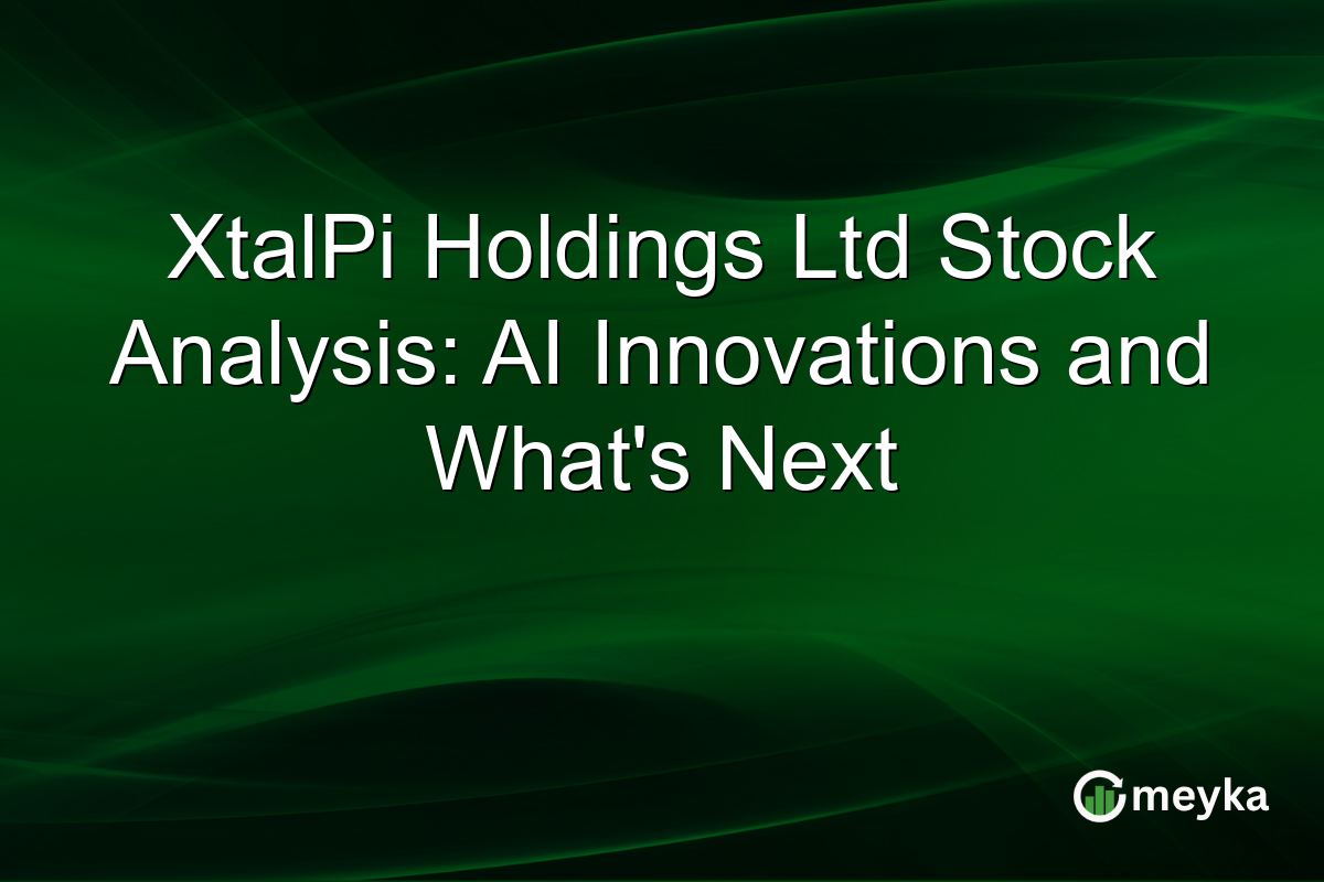 XtalPi Holdings Ltd Stock Analysis: AI Innovations and What's Next