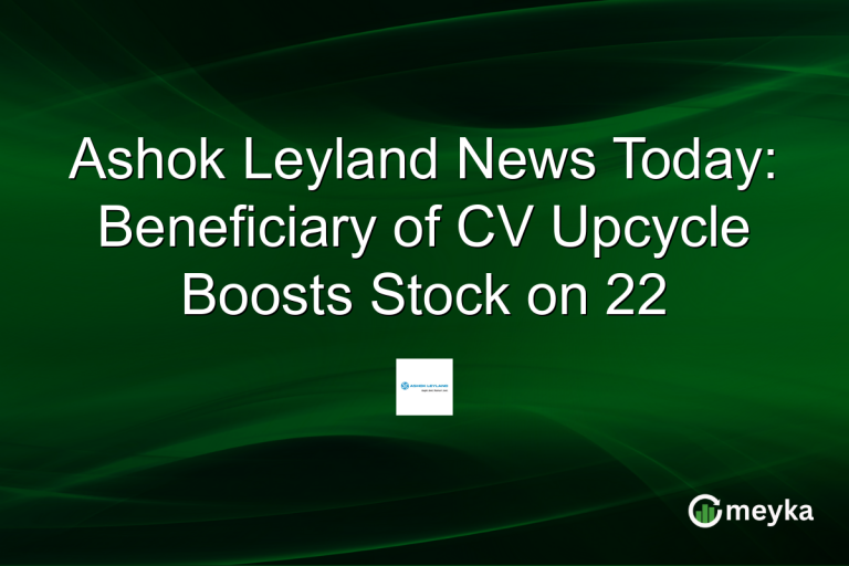 Ashok Leyland News Today: Beneficiary of CV Upcycle Boosts Stock on 22