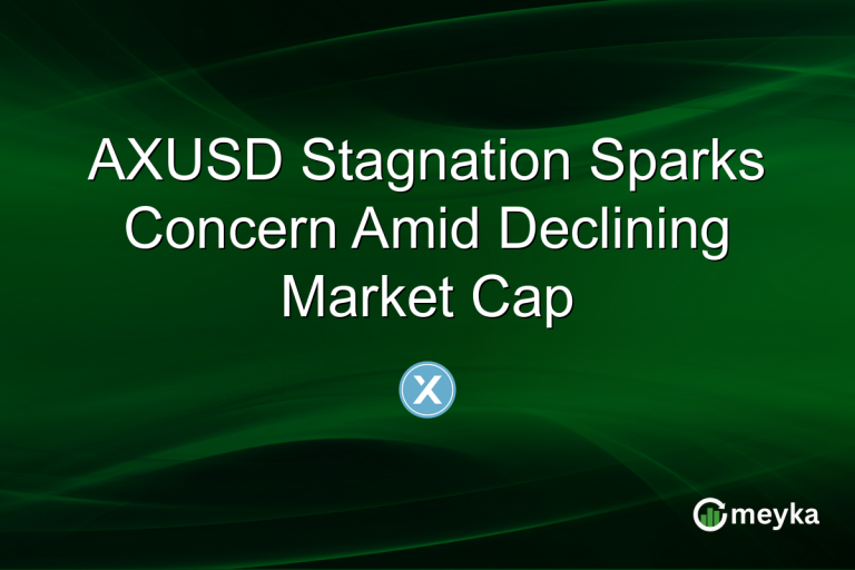 AXUSD Stagnation Sparks Concern Amid Declining Market Cap