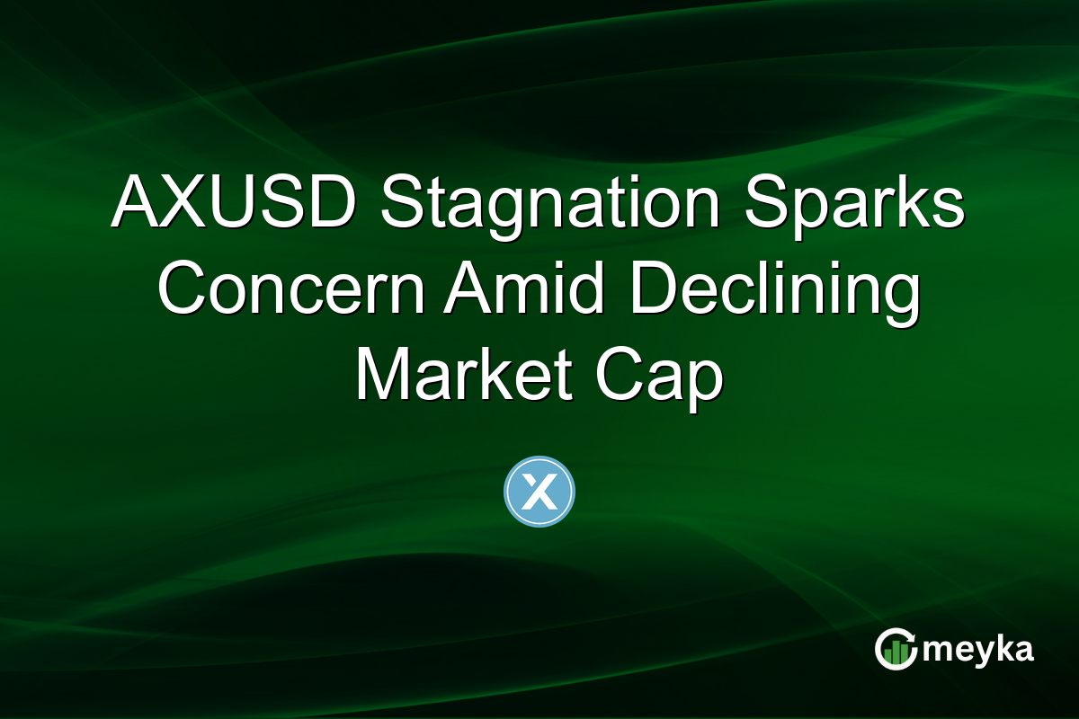 AXUSD Stagnation Sparks Concern Amid Declining Market Cap