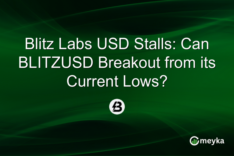 Blitz Labs USD Stalls: Can BLITZUSD Breakout from its Current Lows?