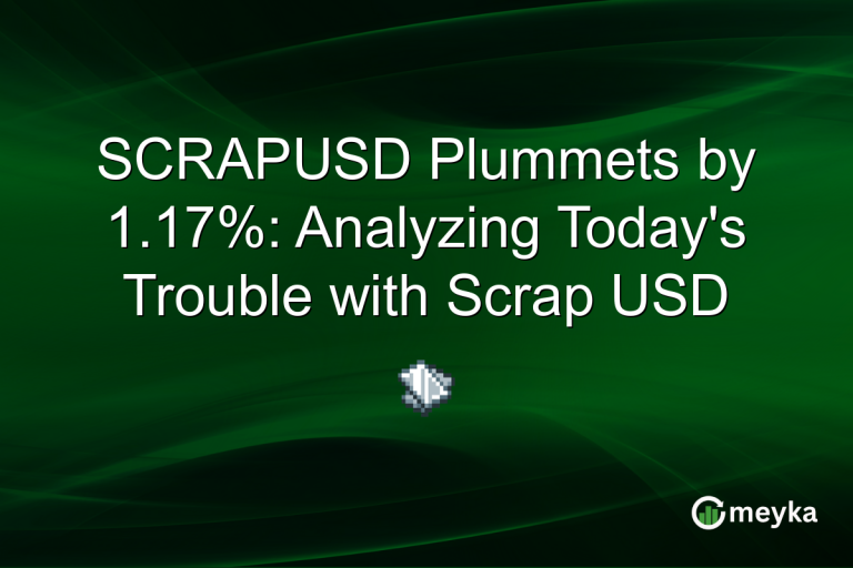 SCRAPUSD Plummets by 1.17%: Analyzing Today's Trouble with Scrap USD