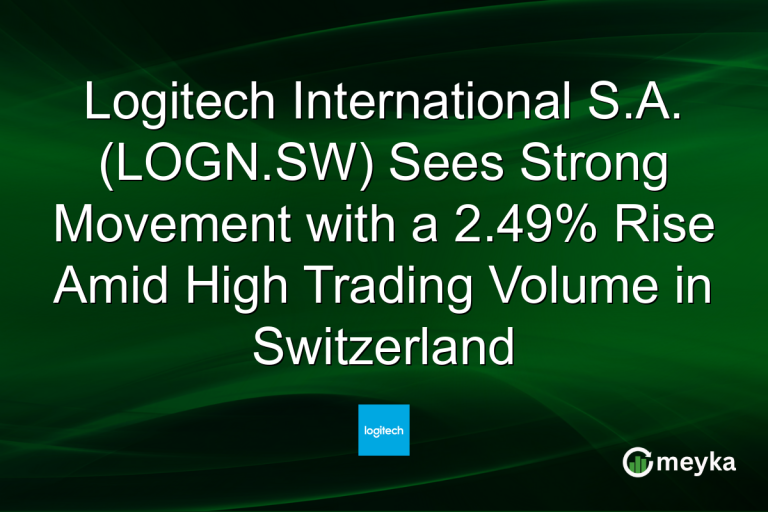 Logitech International S.A. (LOGN.SW) Sees Strong Movement with a 2.49% Rise Amid High Trading Volume in Switzerland