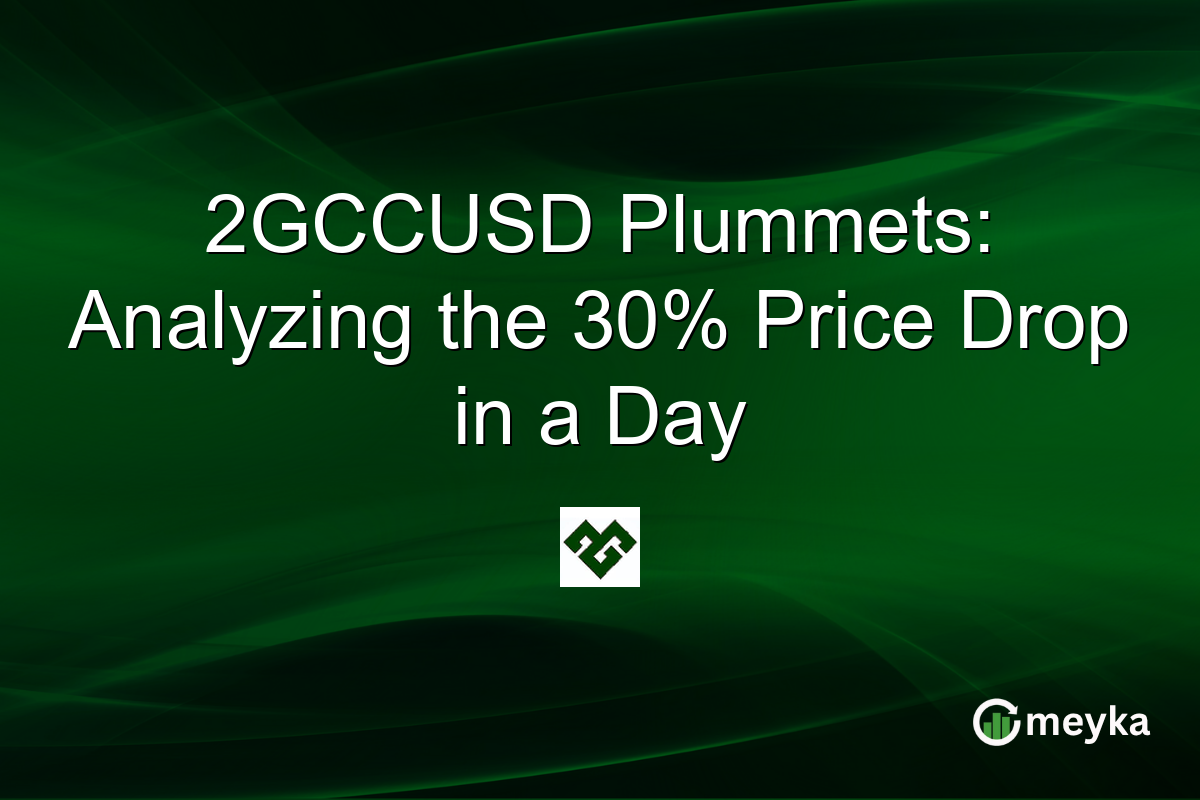 2GCCUSD Plummets: Analyzing the 30% Price Drop in a Day