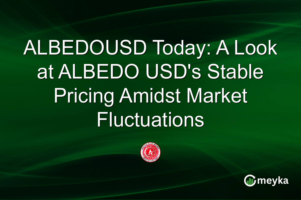 ALBEDOUSD Today: A Look at ALBEDO USD's Stable Pricing Amidst Market Fluctuations