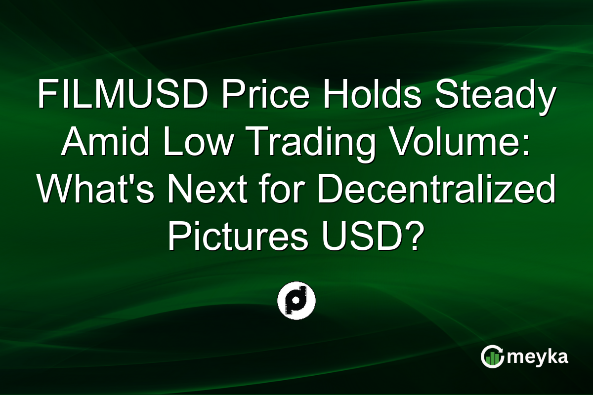 FILMUSD Price Holds Steady Amid Low Trading Volume: What's Next for Decentralized Pictures USD?