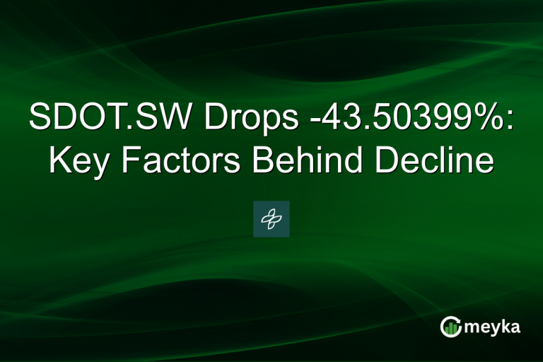 SDOT.SW Drops -43.50399%: Key Factors Behind Decline