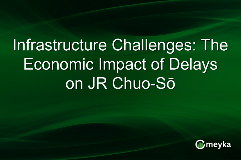 Infrastructure Challenges: The Economic Impact of Delays on JR Chuo-Sō