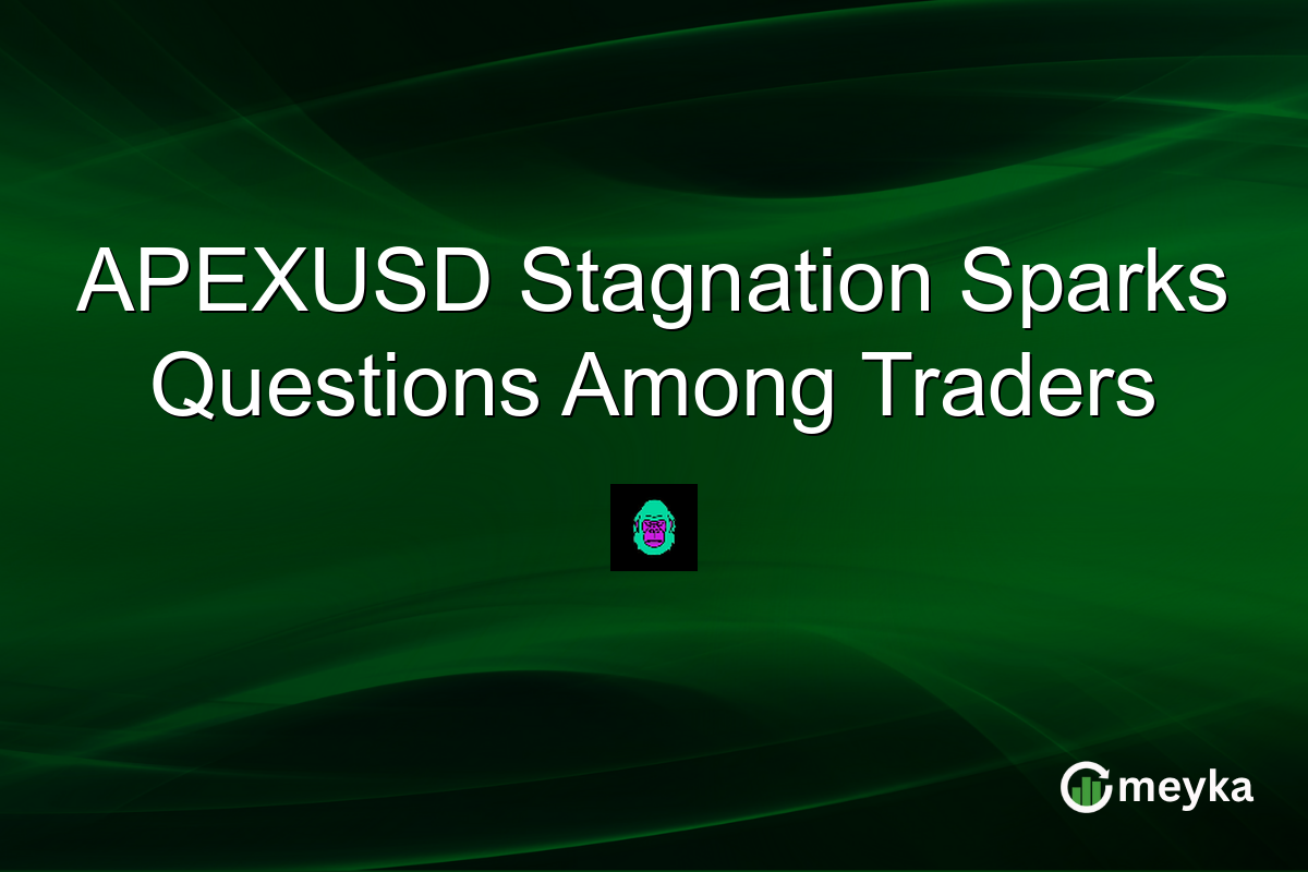 APEXUSD Stagnation Sparks Questions Among Traders